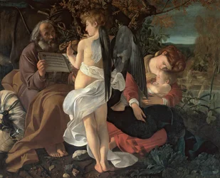 Ruhe auf der Flucht nach Ägypten, ca. 1603